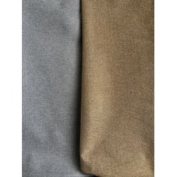 Blackout gordijnen linnenstructuur  taupe – 100% verduisterend 