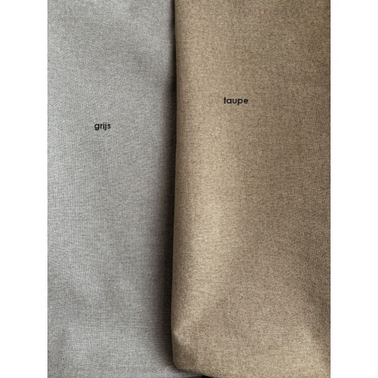 Blackout gordijnen 100 procent verduisterend linnenlook taupe Blackout gordijnen 100 procent verduisterend linnenlook taupe