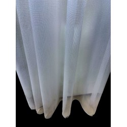 Franklin Vitrage Wit XXL 330 cm Hoog – Extra Hoge Naadloze Gordijnen Op Maat