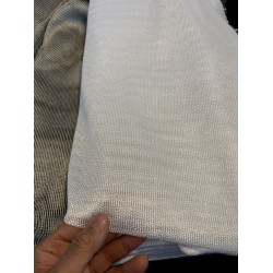 Franklin Vitrage Wit XXL 330 cm Hoog – Extra Hoge Naadloze Gordijnen Op Maat