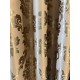 Jacquard Satijn Verduisterende Gordijnen – 2-Tone Design taupe