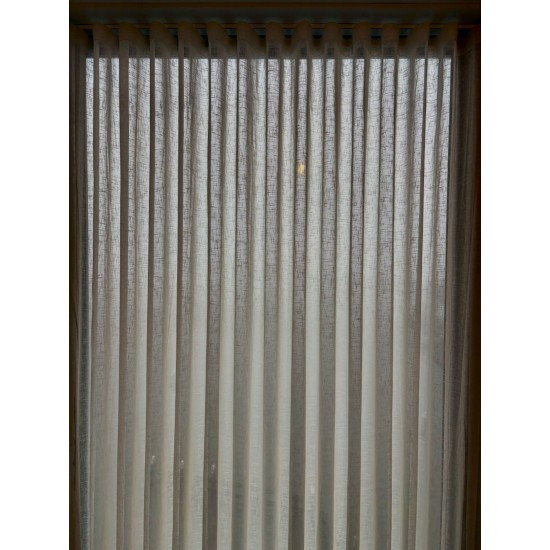 Inbetween gordijnen linnenlook beige