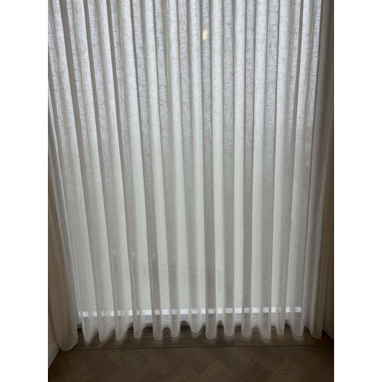 Inbetween gordijnen linnenlook beige