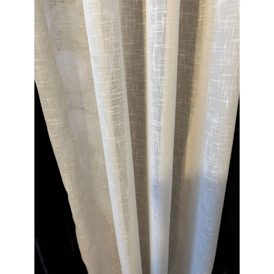 Inbetween gordijnen linnenlook beige