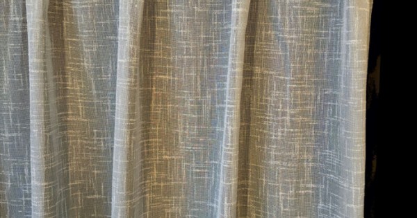 inbetween linnenlook vitrage grijs