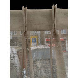 Inbetween gordijnen linnenlook zand