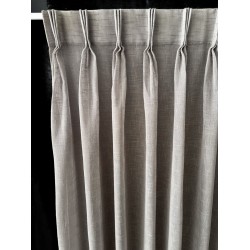 Inbetween gordijnen linnenlook donkergrijs
