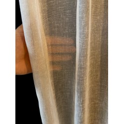 Linnenlook Vitrage Beige – Luxe Natuurlijke Look €9,95 p/m