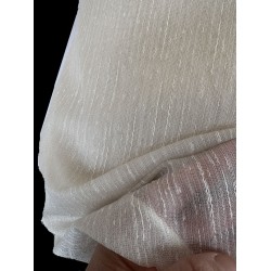 Inbetween Vitrage Gordijn beige – Luxe Kwaliteit met Privacy en Lichtinval