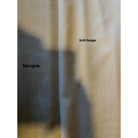 Inbetween Luxe Vitrage Mat Papermoon |  Licht Beige