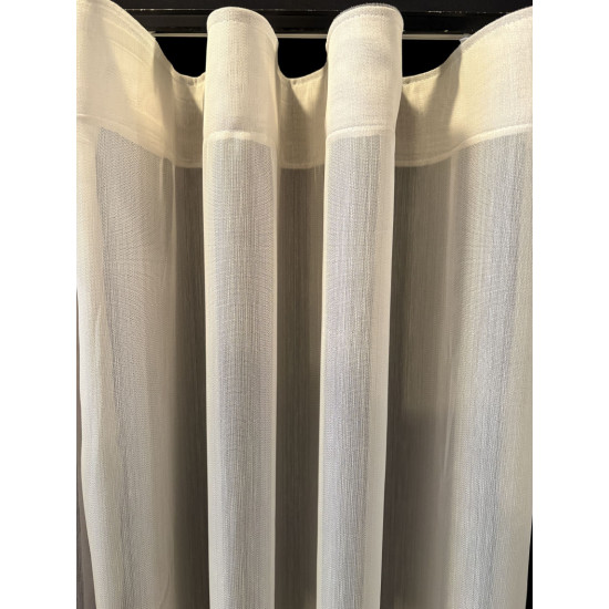 Inbetween Luxe Vitrage Mat Papermoon |  Licht Beige